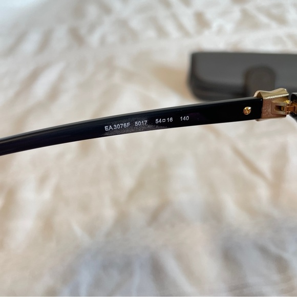 Emporio Armani EA3076 Glasses with Case Black - Picture 15 of 15